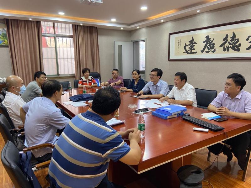 省总工会联合调研组来星空手机官网入口-星空(中国)集团调研