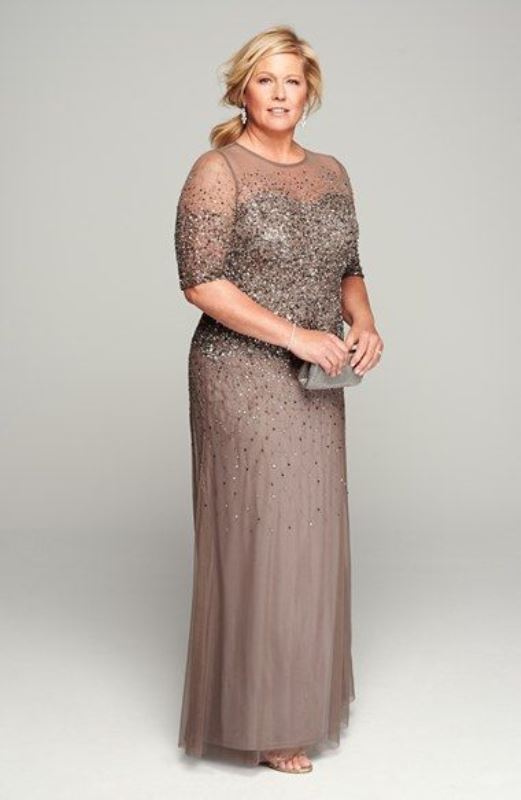 plus size dresses for mother of the bride