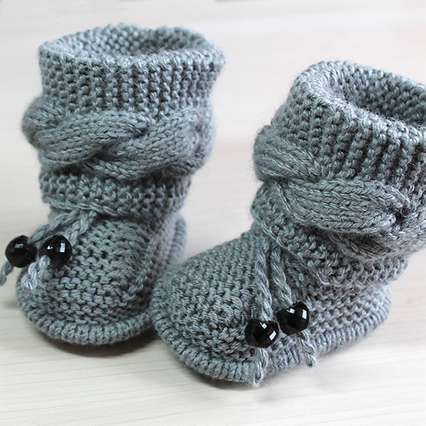 Baby booties knitting pattern: keep it warm for those ...