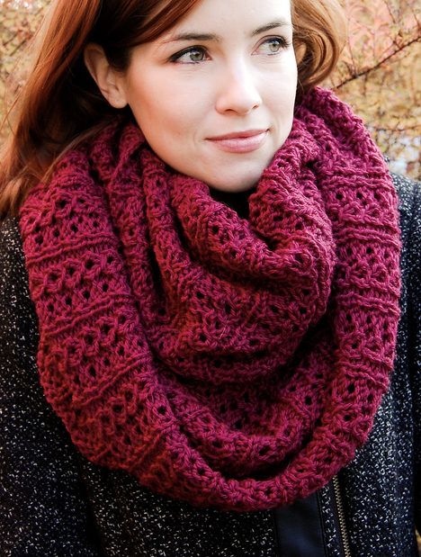 INFINITY SCARF KNITTING PATTERN TO KNIT OR YOURSELF ...