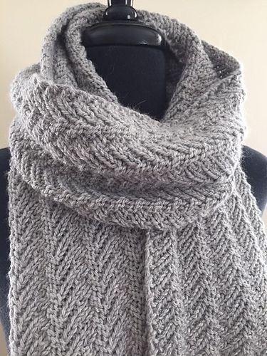 Knitted scarf patterns ideas - fashionarrow.com