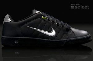 ... nike court tradition 2 - black / white / volt ... YSTWGLG