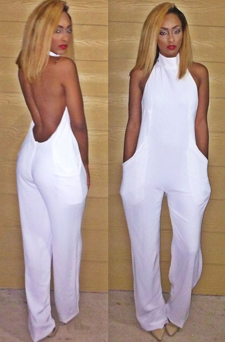 The new wardrobe and the all white jumpsuits – fashionarrow.com
