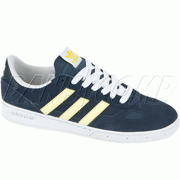 adidas ciero shoes blue/haze yellow/white (suede) BGAWXIB