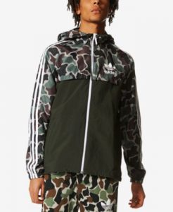 adidas originals jacket adidas originals menu0027s camo windbreaker TQUGPWS