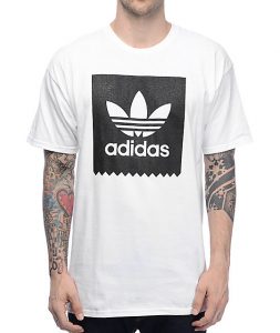 Adidas Shirt adidas blackbird white t-shirt EBQPCCU