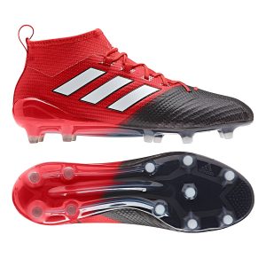 adidas soccer boots adidas ace 17.1 primeknit fg soccer cleats (red/white/black) XBGYYLG