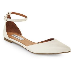 ankle strap flats steve madden womenu0027s latvian flats ($42) ❤ liked on polyvore featuring  shoes, flats · YPRWALC