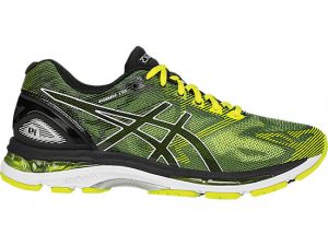 asics gel nimbus gel-nimbus 19 | men | black/safety yellow/silver | asics us BESBIYH