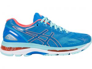 asics gel nimbus gel-nimbus 19 | women | diva blue/flash coral/aqua splash | asics us JIBBNXM