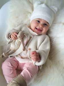 baby winter clothes a smiley and beautiful little baby girl! winter babies ... IWFWPSQ