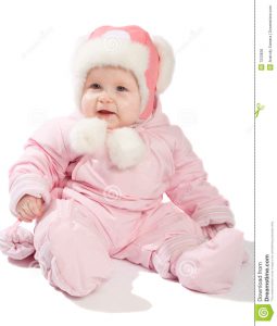 baby winter clothes baby clothes isolated pink smiling winter ... SGSLURV