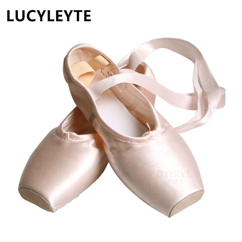 ballet shoes 2017 hot child and ballet adult pointe dance shoes professional pink satin  ballet pointe EEKWDBX