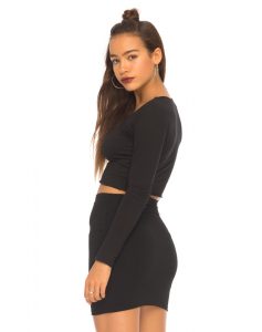 black bodycon skirt ... kimmy bodycon skirt in black by motel ... UCYPYHW