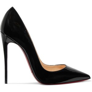 black pumps christian louboutin so kate 120 patent-leather pumps (u20ac505) ❤ liked on BCOXDDN