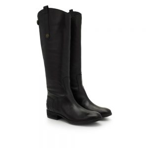 black riding boots penny leather riding boot - boots | samedelman.com VXPLLEB