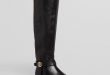 black riding boots shoes · boots u0026 booties OSPWMTE