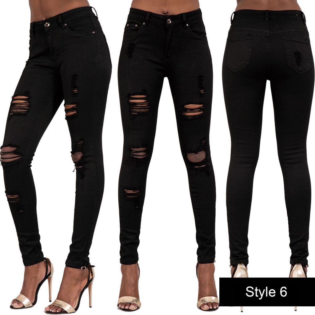 The emergence of black ripped skinny jeans as a fasion statement ...