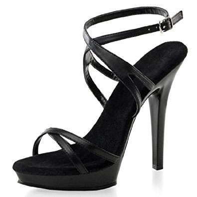 black strappy heels sexy black strappy sandals with soft black leather and 5 inch heels MHYUGYD
