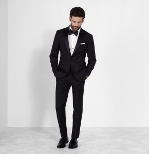 black tuxedo peak lapel tuxedo | the black tux QQWXPGK