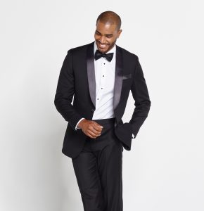 black tuxedo shawl collar tuxedo | the black tux UWKBVPR