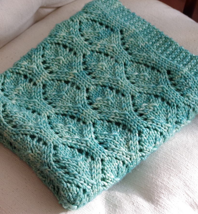 blanket knitting patterns baby chalice blanket VBZMKOJ