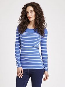 breastfeeding tops breton stripe feeding top HWIDGDC