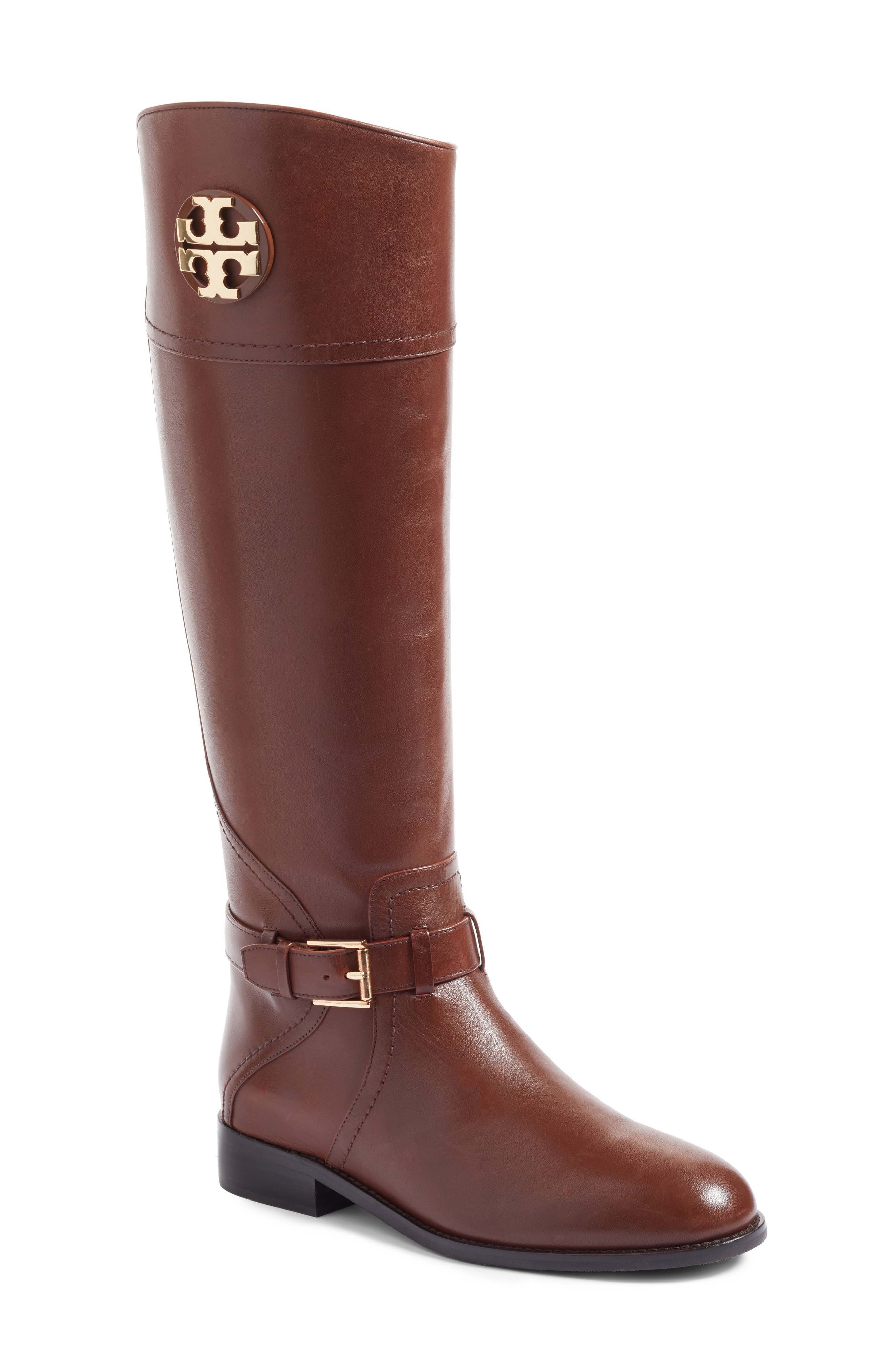 brown boots tory burch adeline boot (women) (regular u0026 wide calf) | nordstrom MSUQAGT