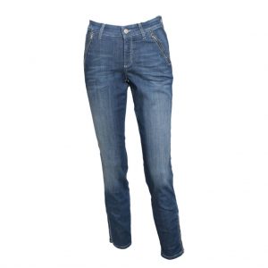 cambio jeans cambio cambio parla zip jeans - denim ... ZKFWBRU