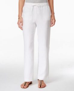 charter club linen pants, created for macyu0027s QIEEHVP