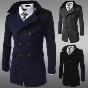 cheap men jacket coat slim fit men casual trench coat mens winter coats mens GXRRKGM