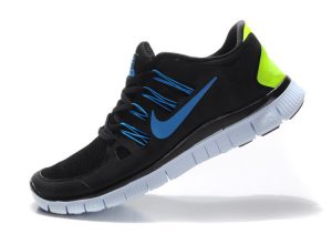 cheap nike free run 5 men v2 black blue LAAPDSL