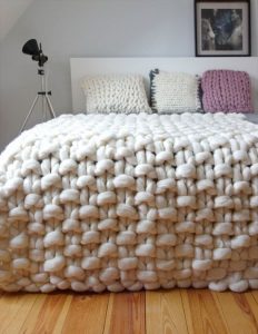 chunky knit throw, chunky wool blanket, giant knit blanket this is a  luxurious handmade BTDIHFE