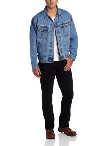 coats for men menu0027s rugged wear unlined denim jacket MXLUJRP