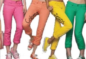 colored jeans color is taking over spring with a vengeance this year as different colored  jeans CLHBUVA