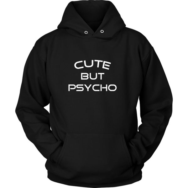 cool sweatshirts cute but psycho hoodie VQLZZNZ