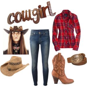 cowgirl outfit diy: cowgirl costume by mano y metal by manoymetal on polyvore featuring  american eagle MREXMCF