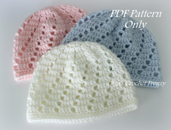 crochet baby beanie pattern like this item? ISXVOHJ