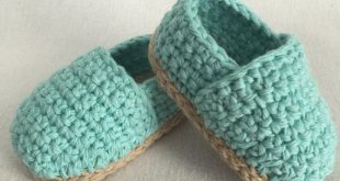 crochet baby booties crochet baby espadrilles // crochet baby shoes // crochet baby MJBQTOW