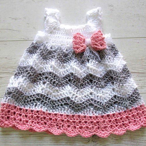 crochet baby dress crocheted pattern baby dress, pinafore, jumper on crochetsquare.com ZRVNGCR