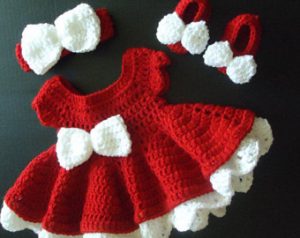 crochet baby dress | etsy EWIPELW