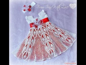 crochet baby dress| how to crochet an easy shell stitch baby / girlu0027s dress GXOUWYW