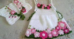 crochet baby dress pattern VWDFXWT