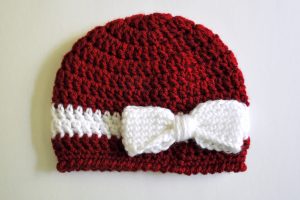 crochet baby hats crochet ribbon and bow baby hat pattern | classy crochet PFKDWNF