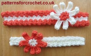 crochet baby headbands 2 baby headbands · free crochet ... LBYYUWN