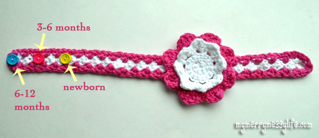 crochet baby headbands crochet seed stitch baby girl headband - sizing EVQWWUU