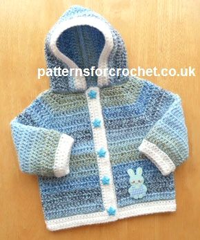 crochet baby patterns free pdf baby crochet pattern for hooded jacket  http://www.patternsforcrochet. ABNSTMT