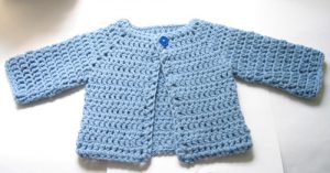 crochet baby sweater ravelry: crocheted baby sweater pattern by beth koskie RZMEHDF