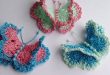 crochet butterfly pattern crochet butterflies free | these thread crocheted beautiful spring  butterflies are about 1 . RNVTCYW