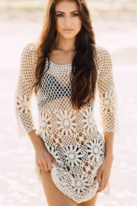 crochet cover up - boho crochet tunic white jvaldi ... DPTKLUR